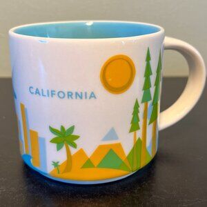 STARBUCKS California YOU ARE HERE Coffee Mug